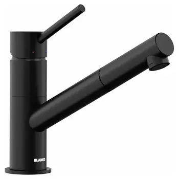 Смеситель Blanco Kano-S черный матовый для кухни