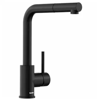 Смеситель Blanco Mila-S черный матовый для кухни