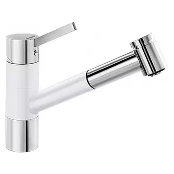 Смеситель Blanco Tivo-s хром/белый для кухни