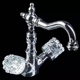 Смеситель Boheme Crystal 272-CRST для раковины