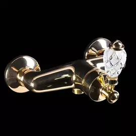 Смеситель Boheme Vogue Crystal 214-CRST для душа