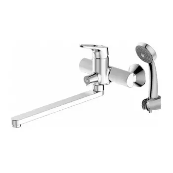 Смеситель Bravat Drop-D F648162C-LB/F648162C-01A+D244C для ванны