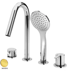 Смеситель Cezares Leaf BVDM4-PO для ванны