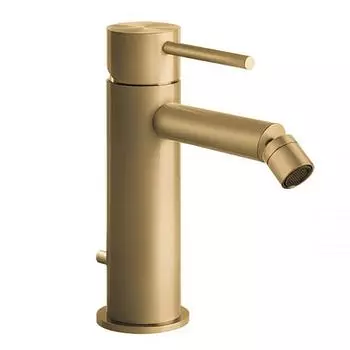 Смеситель для биде Gessi 316 Flessa 54007.726 Warm Bronze Brushed PVD