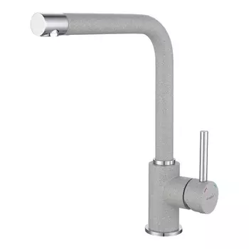 Смеситель для кухни GranFest 3651 серый