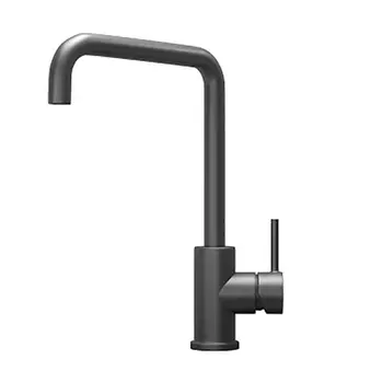 Смеситель для кухни Granula Kitchen space KS-7110 графит матовый