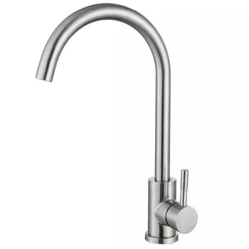 Смеситель для кухни Haiba HB71304-3 сталь