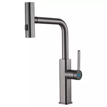 Смеситель для кухни Haiba HB73824-3 сталь