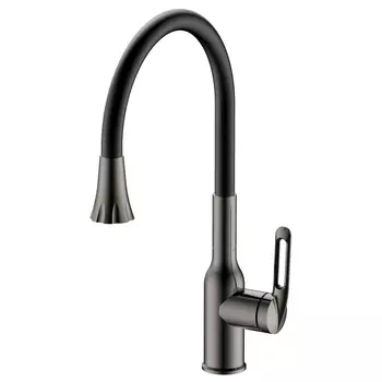 Смеситель для кухни Haiba HB73825-3 сталь