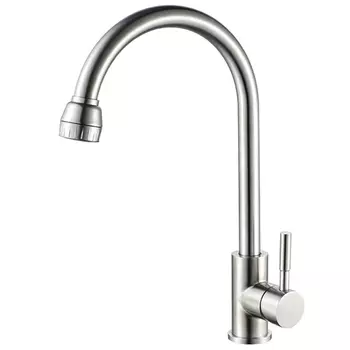 Смеситель для кухни Ledeme L74205 сталь