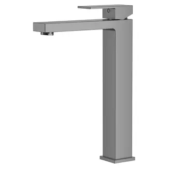 Смеситель для раковины D&K Bayern Liszt DA1512006 серый графит