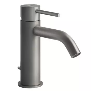 Смеситель для раковины Gessi 316 Flessa 54001.239 шлифованная сталь