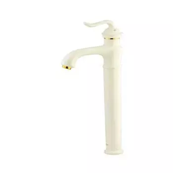 Смеситель для раковины Shouder Luka 0200316 слоновая кость