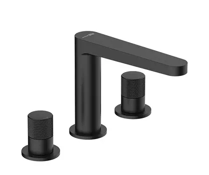 Смеситель для раковины WasserKRAFT Fulda 5235 черный матовый