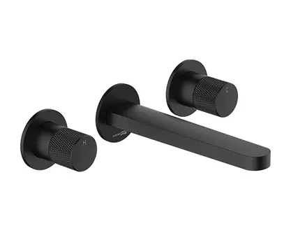 Смеситель для раковины WasserKRAFT Fulda 5245 черный матовый