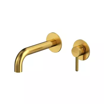 Смеситель для раковины Whitecross Y brushed gold Y1216GLB