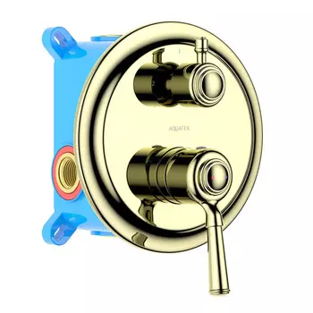 Смеситель для ванны Акватек Классик AQ1546PG