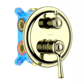 Смеситель для ванны Акватек Классик AQ1547PG