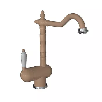 Смеситель Florentina Ода для кухни бежевый