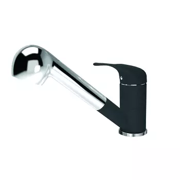 Смеситель Florentina Сигма для кухни черный