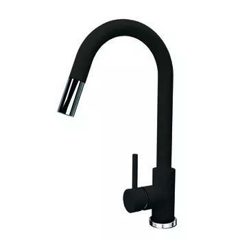 Смеситель Florentina Вита для кухни антрацит