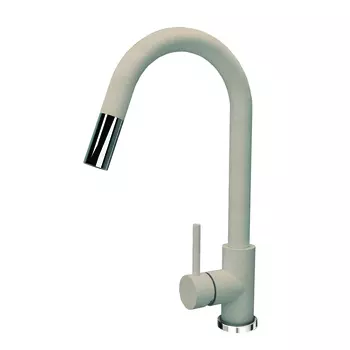 Смеситель Florentina Вита для кухни бежевый