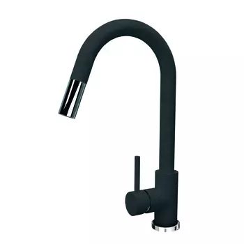 Смеситель Florentina Вита для кухни черный