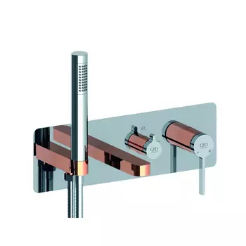 Смеситель GPD Gildo MKA165KR для ванны