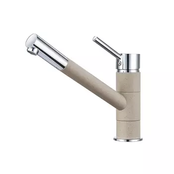 Смеситель Granula GR-0010 антик (бежевый) для кухни