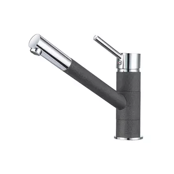 Смеситель Granula GR-0010 графит для кухни