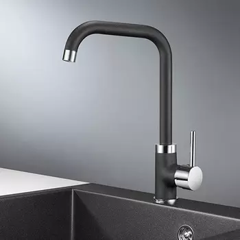 Смеситель для кухни Granula GR-0041 шварц