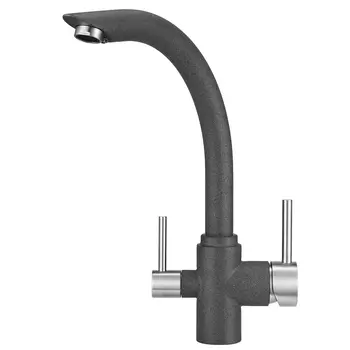 Смеситель Granula GR-2304 графит для кухни