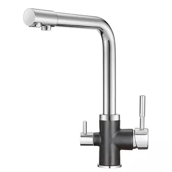 Смеситель для кухни Granula GR-3015 черный