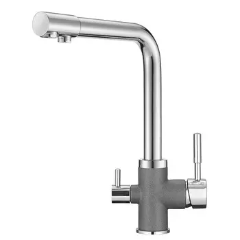 Смеситель для кухни Granula GR-3015 графит