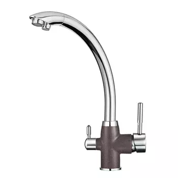 Смеситель Granula Gr-3167 хром/эспрессо для кухни