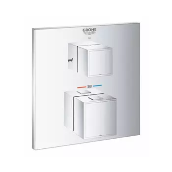 Внешняя часть смесителя для ванны Grohe Grohtherm Cube 24155000