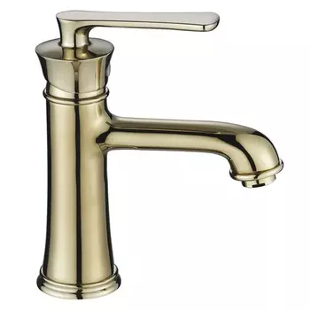 Смеситель Haiba HB10181-5 золотой для раковины