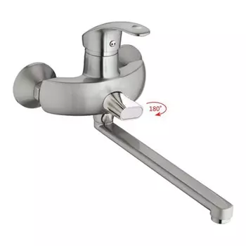 Смеситель для ванны Haiba HB2221-5 сатин