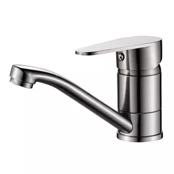 Смеситель Haiba HB45802 сталь для кухни