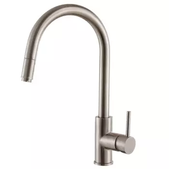 Смеситель для кухни Haiba HB70304-5 сталь