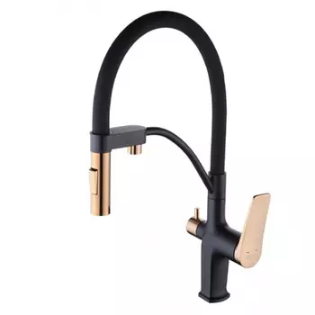 Смеситель для кухни Lemark Bronx LM3761BLR