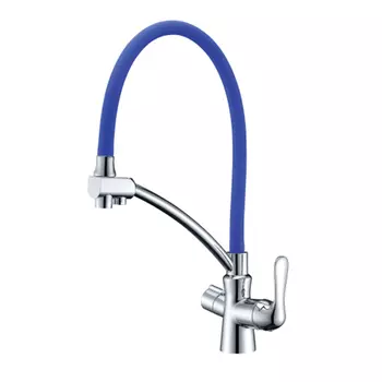 Смеситель для кухни Lemark Comfort LM3070C-Blue