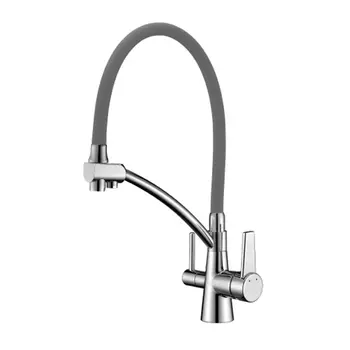 Смеситель для кухни Lemark Comfort LM3071C-Gray