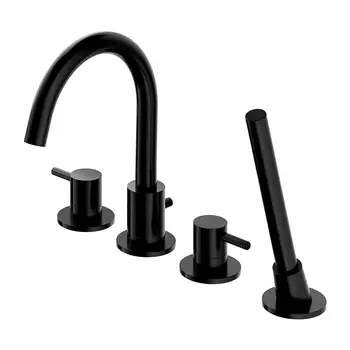 Смеситель Omnires Y Y1232BL для ванны черный