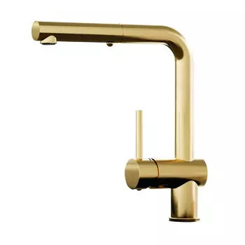 Смеситель Paffoni Light LIG285HGSP-MET для кухни