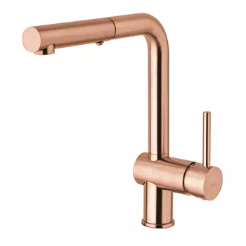 Смеситель Paffoni Light LIG285ROSE-MET для кухни