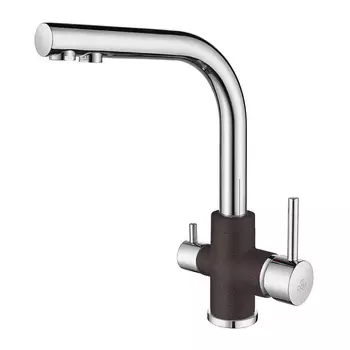 Смеситель Paulmark Essen Es213011-COCR кофе/хром для кухни