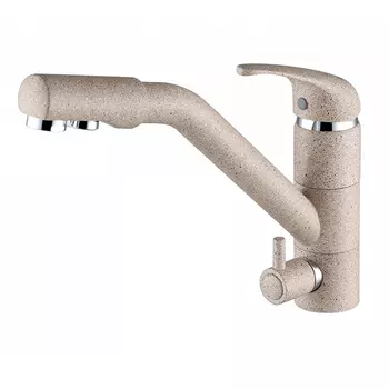 Смеситель Paulmark Hessen He213017-302 песочный для кухни