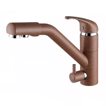 Смеситель Paulmark Hessen He213017-307 терракотовый для кухни