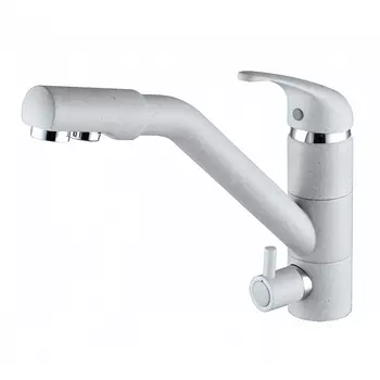 Смеситель Paulmark Hessen He213017-310 серый для кухни